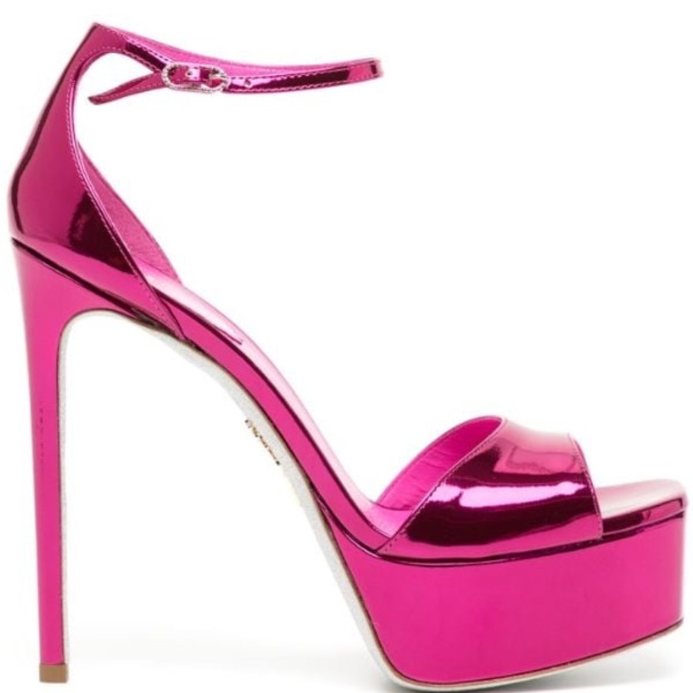 🩷New Metallic Rene heels🩷 - Picture 5 of 8